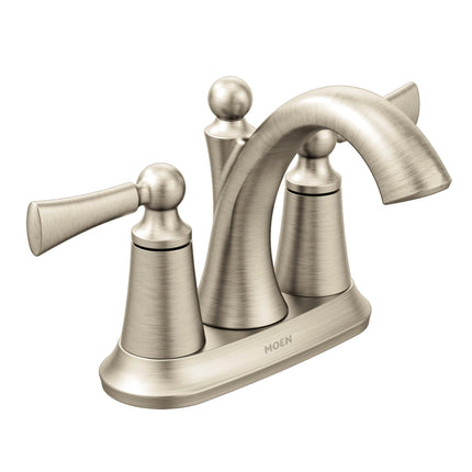 Moen 4505BN Wynford Two-Handle Centerset High Arc 