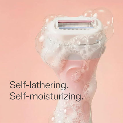 Schick Intuition Advanced Moisture Womens Razor Refills with Shea Butter, Pack of 6