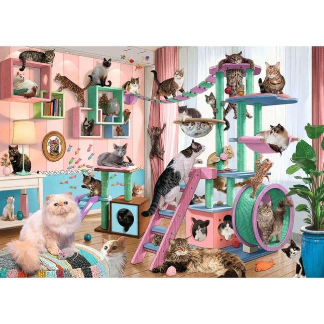 Ravensburger - Cat Tree Heaven Puzzle 1000 Pieces