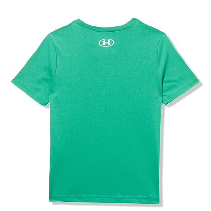 Under Armour Boy's Ua B Sportstyle Lc Ss T-Shirt, (305) Team Kelly Green / / White, XS