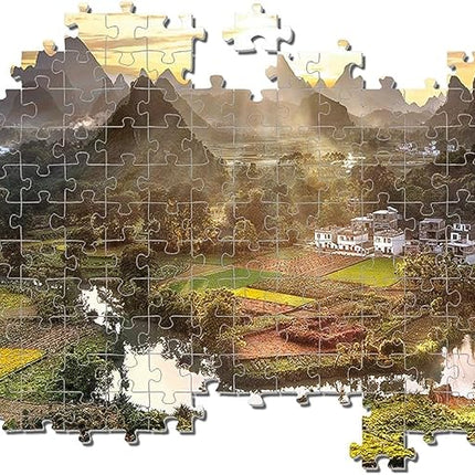 Clementoni - 32564 - Collection - View from Above China 2000 Pieces - Jigsaw Puzzle 2000 Pieces, Jigsaw Puzzle for Adults, Made in Italy, Horizontal