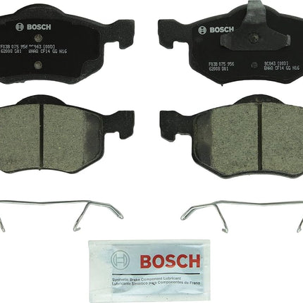 BOSCH BC843 QuietCast Premium Ceramic Disc Brake Pad Set - Compatible with Select Ford Escape; Mazda Tribute; Mercury Mariner; FRONT