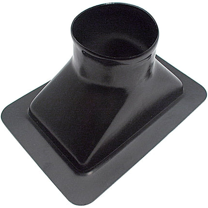 Allstar ALL42140 Black 5-1/2" x 8" Single Hole Cen