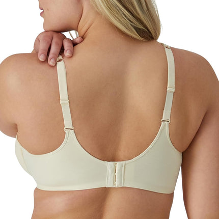 Bali Women's One Smooth U Ultra Illusion Neckline Underwire Bra, Light Beige, 38B