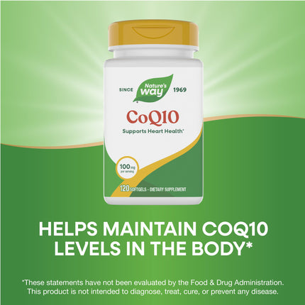 Enzymatic Therapy Coenzima Q10, 120 cápsulas blandas, 100 mg