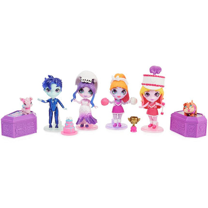 Zombaes Forever, Set de Muñecas Zombi de Lujo "Zombadie to Love" con 2 Figuras Exclusivas de 8,8 cm, Mascota y Accesorio, Regalos para Niñas, Juguetes para Niñas