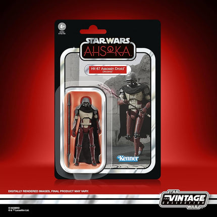 Star Wars The Vintage Collection HK-87 Assassin Droid (Arcana), Ahsoka 3.75 Inch Action Figure