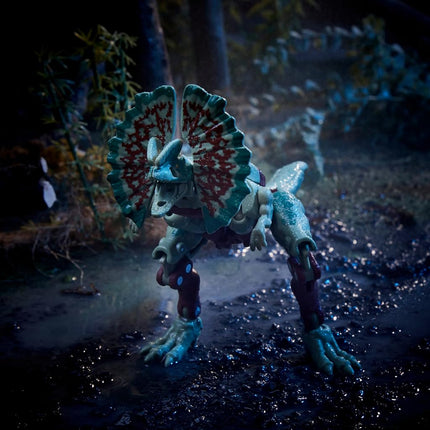 Transformers Collaborative Jurassic Park x Toys Dilophocon and Autobot JP12 Action Figures