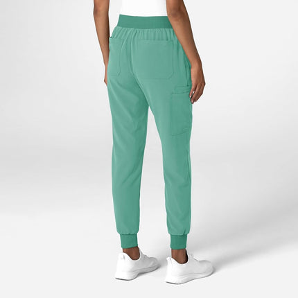 WonderWink Women's Jogger Utility Scrub Pant, Turquoise, 2X