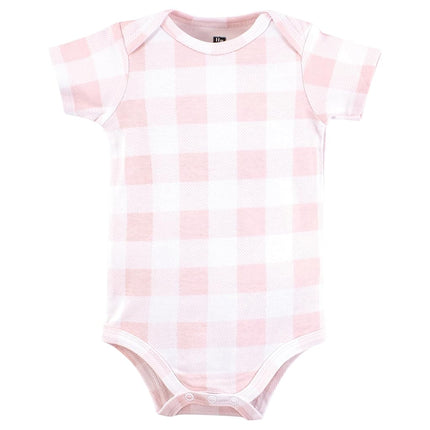 Hudson Baby Bodysuits de algodón unisex para bebé, Toile floral, 3-6 meses