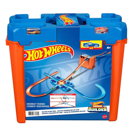 Hot Wheels Track Builder Deluxe Stunt Box & 1:64 S