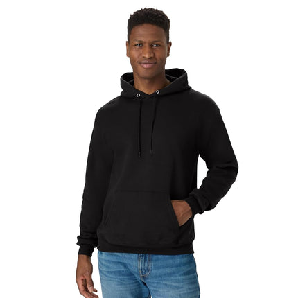 Hanes Men's P170 Sweatshirt, Black, S UK
