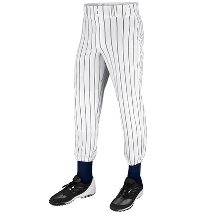 Pantalones de béisbol de poliéster a rayas finas Triple Crown para niños CHAMPRO