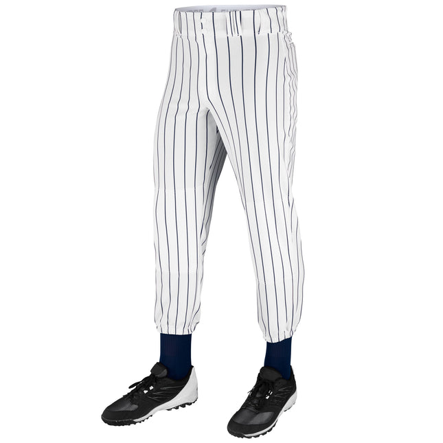 CHAMPRO Boys' Triple Crown Pinstripe Polyester Bas