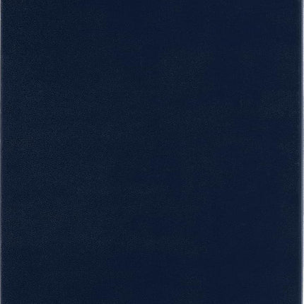 Moleskine Classic Notebook, Notebook With Ruled Pages, Hard Cover and Elastic Closure, Sapphire Blue, XL, 19 x 25 cm, 192 Pages