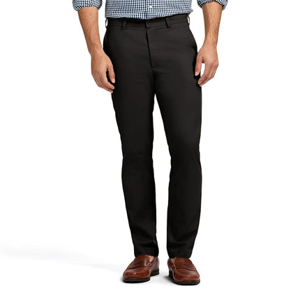 Izod Men's American Chino Flat Front Straight Fit 
