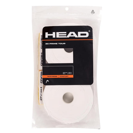 Head Prime Tour Overgrip 30 Pack White - Color: Wh