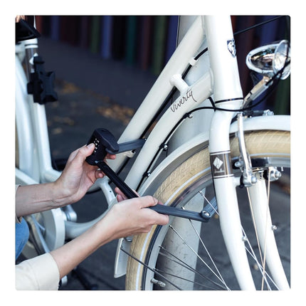 ABUS Folding Lock Bordo Lite 6055C SH, 85 cm, Black
