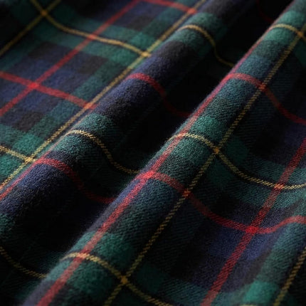 Eddie Bauer - Throw Blanket, Super Soft Reversible Cotton Flannel Sherpa Bedding, Ideal Christmas & White Elephant Gifts, Cozy Plaid Home Decor (Pine Tartan, Throw)