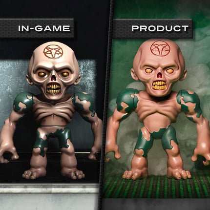 NUMSKULL Zombie DOOM Eternal In-Game Collectible Replica Poseable Toy Figure - Official DOOM Merchandise - Limited Edition