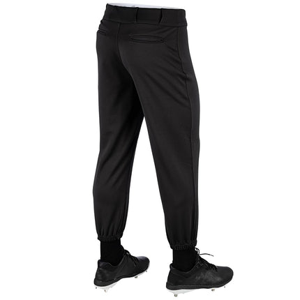 CHAMPRO Boys Triple Crown Classic Baseball Pant, Black, S