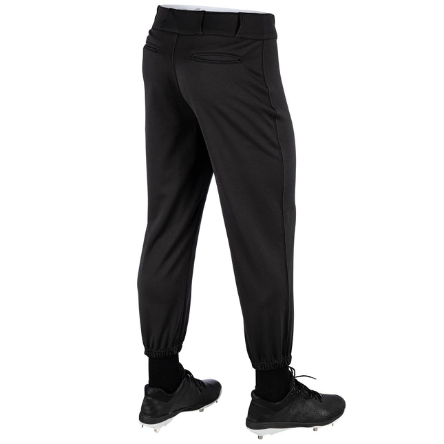 CHAMPRO Boys Triple Crown Classic Baseball Pant, Black, S