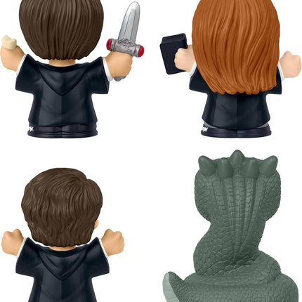 Fisher-Price Little People Collector Coffret Harry Potter et la Chambre des secrets en édition spéciale pour les adultes et les fans avec 4 figurines