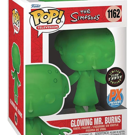 Pop! Vinyl - The Simpsons - Glowing Mr. Burns 1162