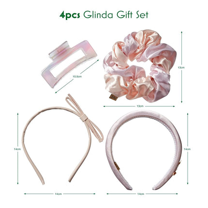 Wicked Glinda Gift Box - hair accessories for girls - gifts for her - hair accessories - Scunci by Conair - 4PK