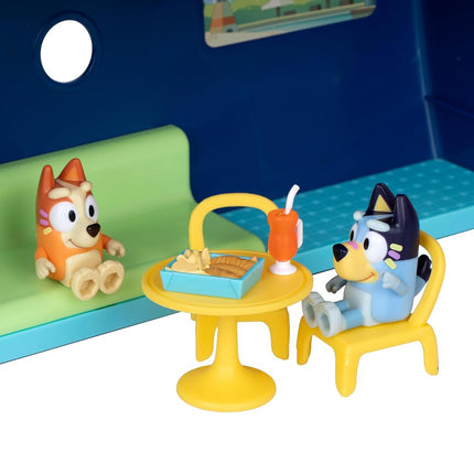 Bluey Cruise Ship Playset with Slide, 15+ Accessories, 2 Figures