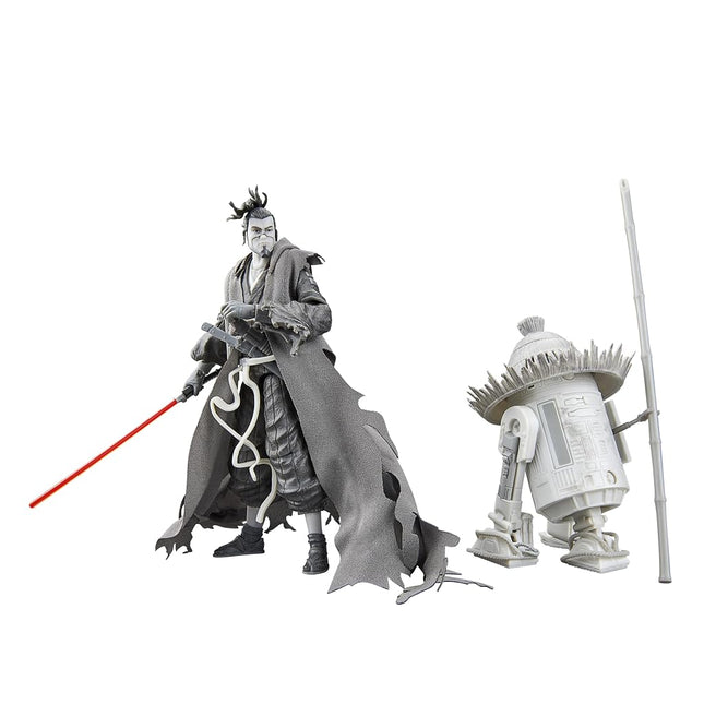 STAR WARS The Black Series The Ronin & R5-D56, Visions Premium Collectible 6 Inch Action Figure 2-Pack