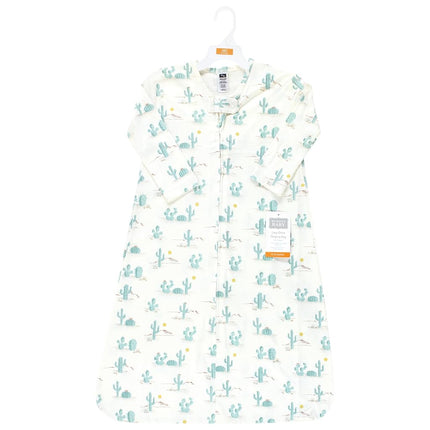 Gigoteuse unisexe à manches longues en jersey de coton Hudson Baby, motif Cactus du désert, 18-24 mois