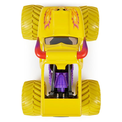 Monster Jam, Official El Toro Loco Monster Truck, Collector Die-Cast Vehicle, 1:24 Scale, Kids Toys for Boys and Girls Ages 3 and up