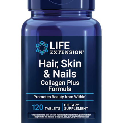 Life extension Hair, Skin, & Nails- Collagen Plus,