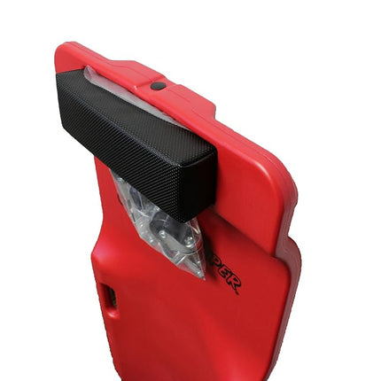 Lisle Low Profile Plastic Creeper, Red
