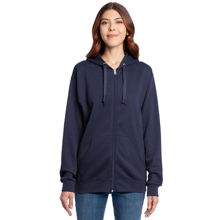 Fruit of the Loom unisex-adult Eversoft Fleece Hoodies, Pullover & Full Zip, Moisture Wicking & Breathable, Sizes S-4x, Navy Full Zip, XL