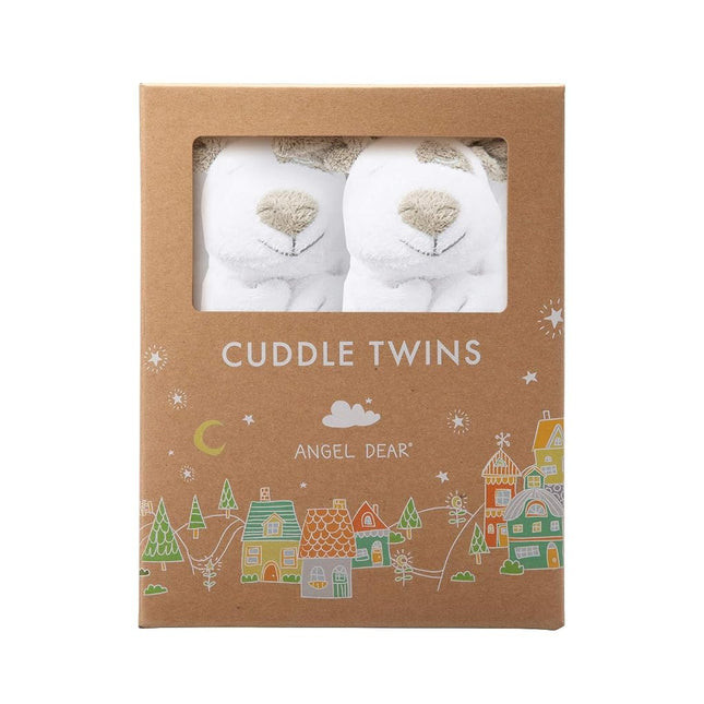 Angel Dear Cuddle Twins Blankie, Spotted Pup