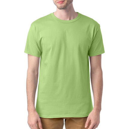 Hanes Men's 4 Pack Short Sleeve Comfort Soft T-Shirt, Lime, X-Large