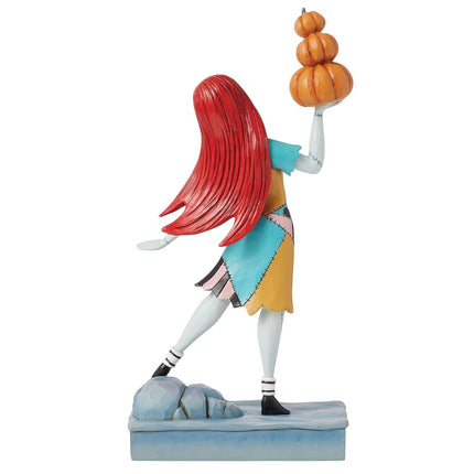 Enesco Disney Traditions by Jim Shore The Nightmare Before Christmas Sally Holding Pumpkins Figurine, 9.06 Inch, Multicolor