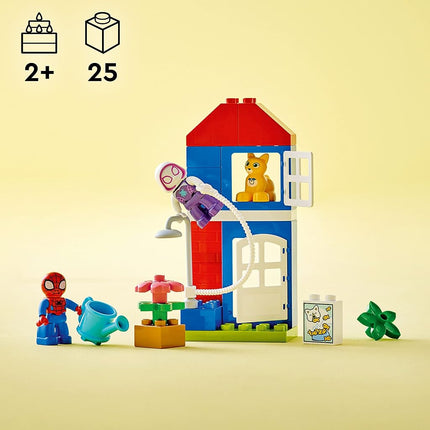LEGO DUPLO Marvel Spider-Man�s House 10995, Spiderman Toy for Toddlers, Boys, and Girls, Spidey and His Amazing Friends Super Hero Set