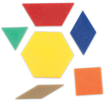 Learning Resources Plastic Pattern Blocks 0.5cm