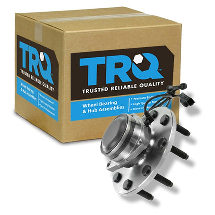TRQ Front Wheel Bearing & Hub Assembly with ABS Se