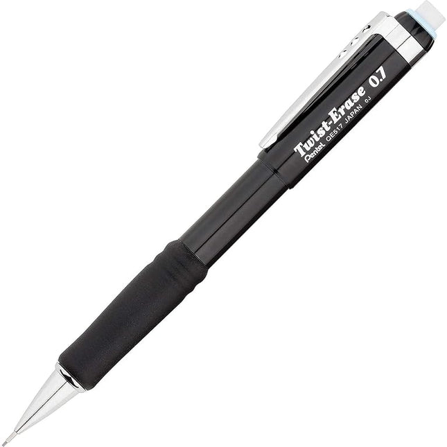 Pentel 0.7mm Twist Erase Mechanical Pencil (Pack of 12), QE517A