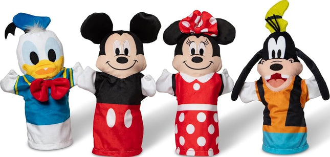 Melissa & Doug Disney Mickey Mouse & Friends Soft & Cuddly Hand Puppets