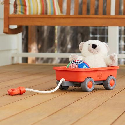 Green Toys Wagon - Orange Closed Box