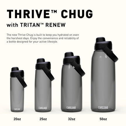 CamelBak Thrive Chug 25oz Water Bottle with Tritan Renew - Leak Proof Lid, Oxford
