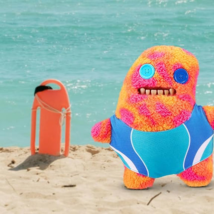 Fuggler ZURU Vacay Vibes Funny Ugly Monster Plush Collectable Toy (Sir Splodge A Lot - Multi)