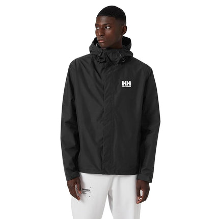 Helly Hansen Men's Seven J Jacket, Black, M
