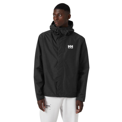 Helly Hansen Men's Seven J Jacket, Black, L