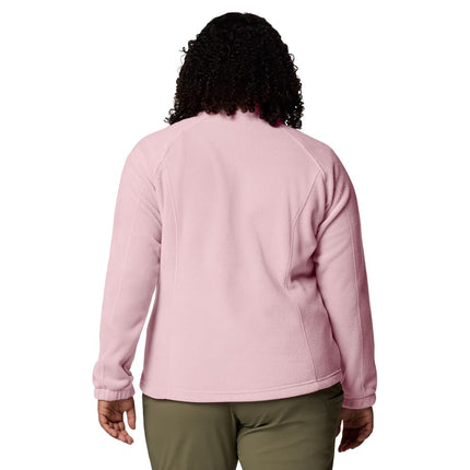 Columbia Fast Trek Fleece Full Zip, Fleece Jacket with Zip for Junior Unisex, Pink Satin, XXL